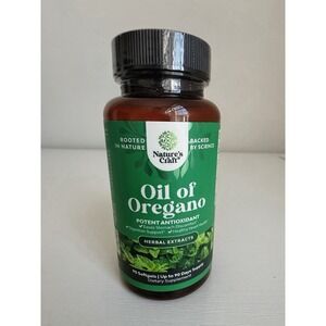 Nature's Craft Oregano Oil Softgels - Super Concentrated Oil of Oregano 90ct New